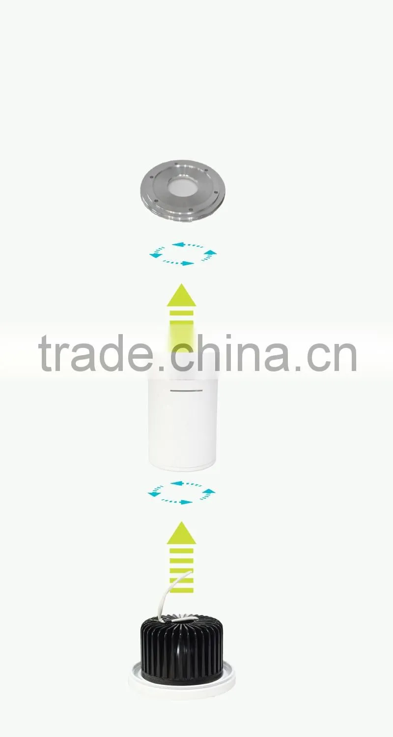 12W/18W/25W/30W/35W/40W surface mounted ceiling led COB downlight CE ROHS 3 years warranty