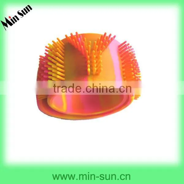 2013 hot selling silicone slap bracelet for promotional& silicone hand bracelet.