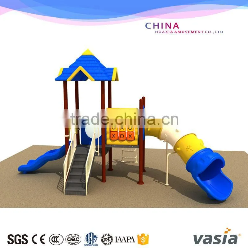 2015 plastic slide buy outdoor playground equipment
