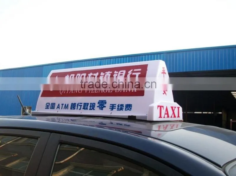 Manufacture Led Car Roof Light Box with Magnets