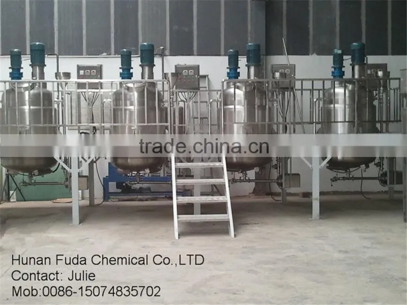 Shampoo machinery