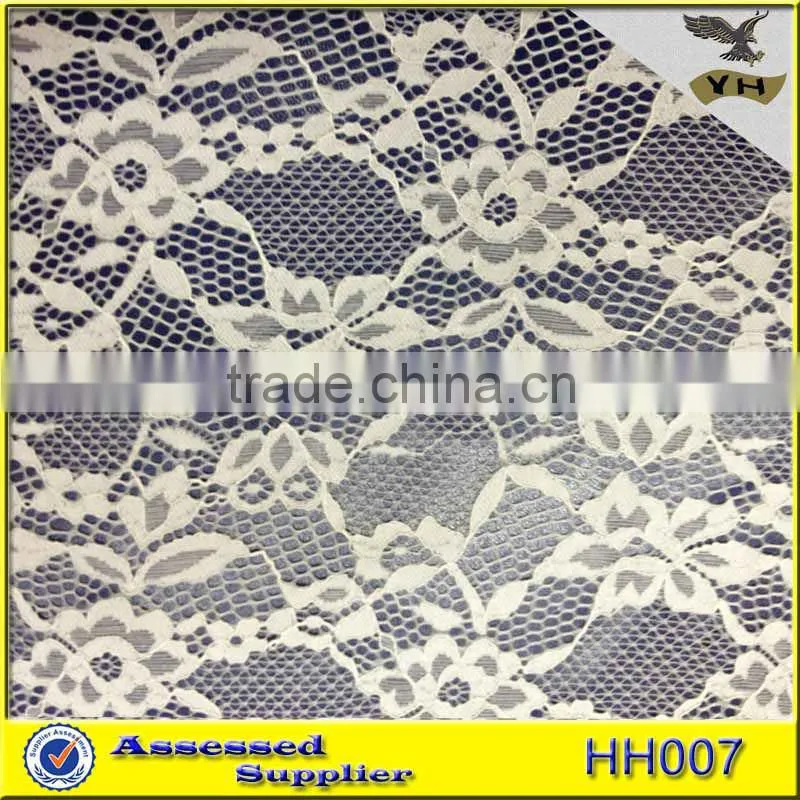 floral lace made of polyester for long sleeve