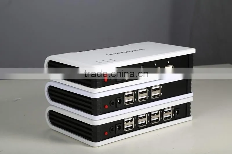 Full secure 6 USB ports multi-port tablet for phone/ipad