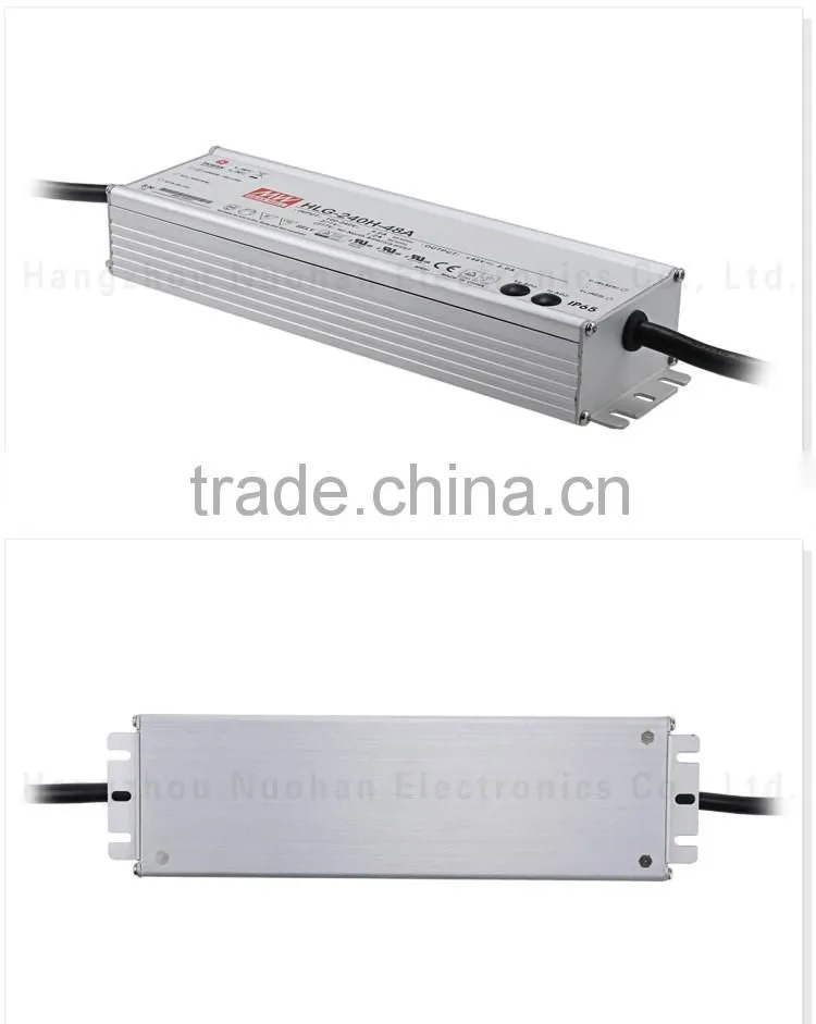Meanwell 240W 48V Single Output LED driver /48V Switching Power Supply/waterproof power supply/constant voltage switching power