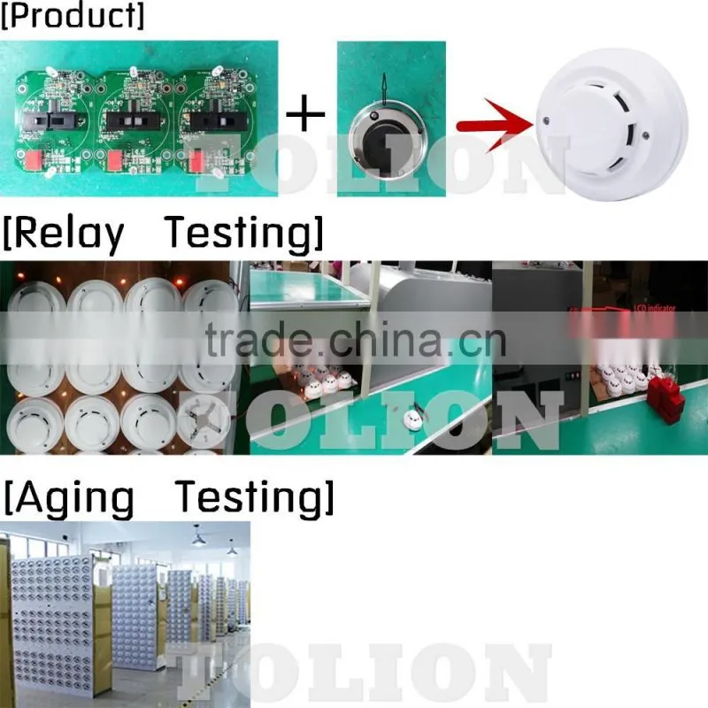 Alarm System Home Sucurity Stand Alone Smoke Alarm Detector