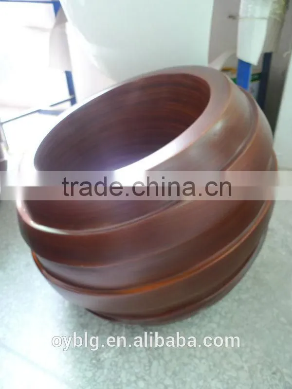 decorative fiberglass planter garden flowerpot