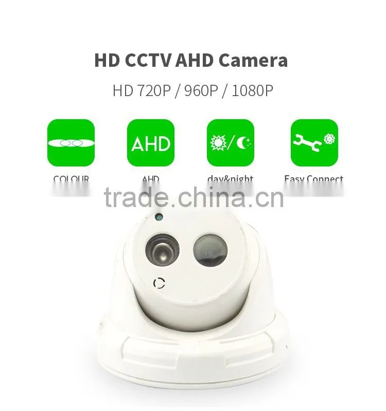 Vitevision CCTV outdoor mini dome camera brand of AHD color waterproof ir camera