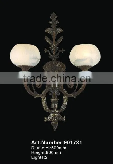 antique brass wall sconce in Zhongshan