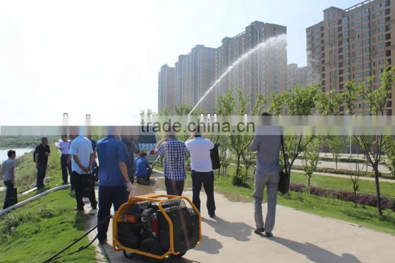 hydraulic trash pump