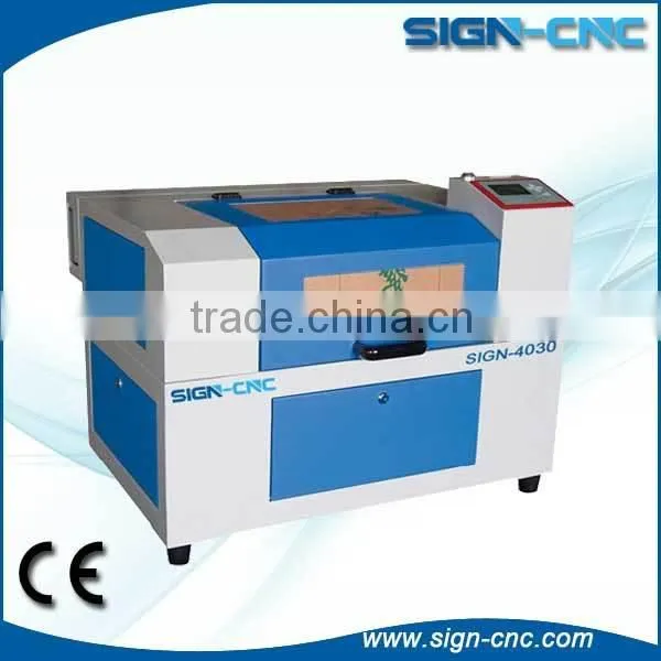 Crafts gift business card 4030 mini laser engraving cutting machine
