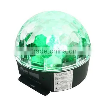Professional Saving Energy RGBWYP 6PCS 3W Crystal Hanging Plastic LED Garden Ball Light
