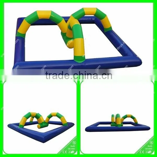 Strong PVC three arches Inflatable air track