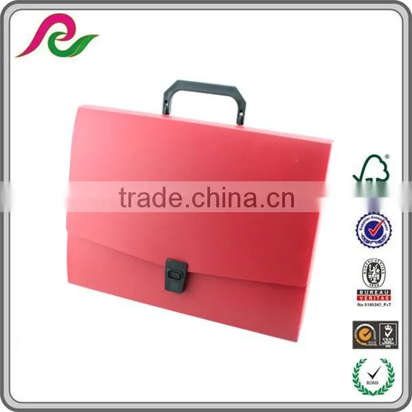 Quality zipper file folder bag