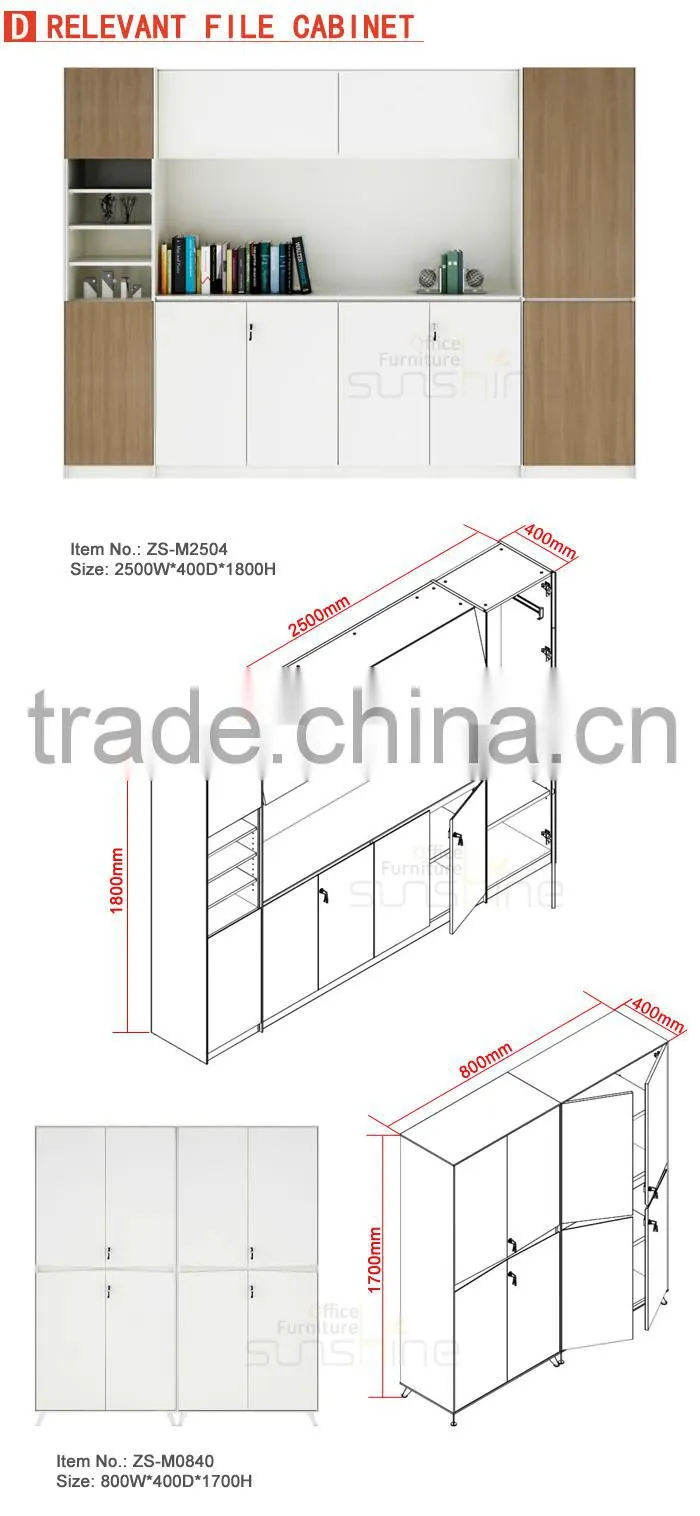 China Office Desk Modern Office Table Design Modern Large Executive Desk ZS-M2090
