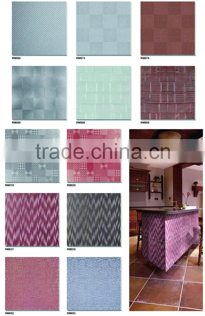 China foshan 3d best selling Glazed inkjet metallic ceramic floor tile 60x60