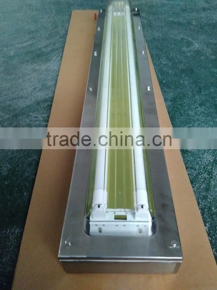 BHY Stainless steel clean fluorescent fixtures can be customized