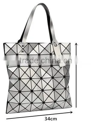 2016 Fashion Japanese Diamond Checks Series Quality PU Lady Handbag China Wholesale