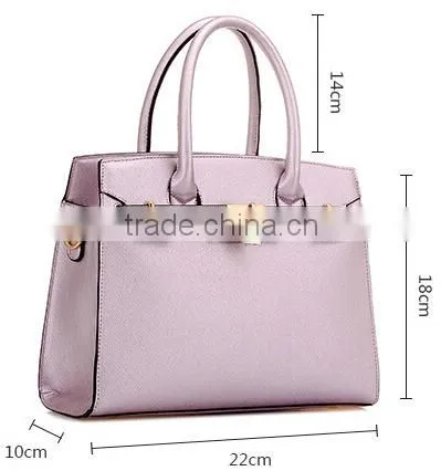 New arrival PU/leather lady tote bag handbag