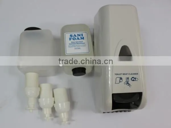 Alcohol sanitizer Refill bottle for soap dispenser seeing small industry
