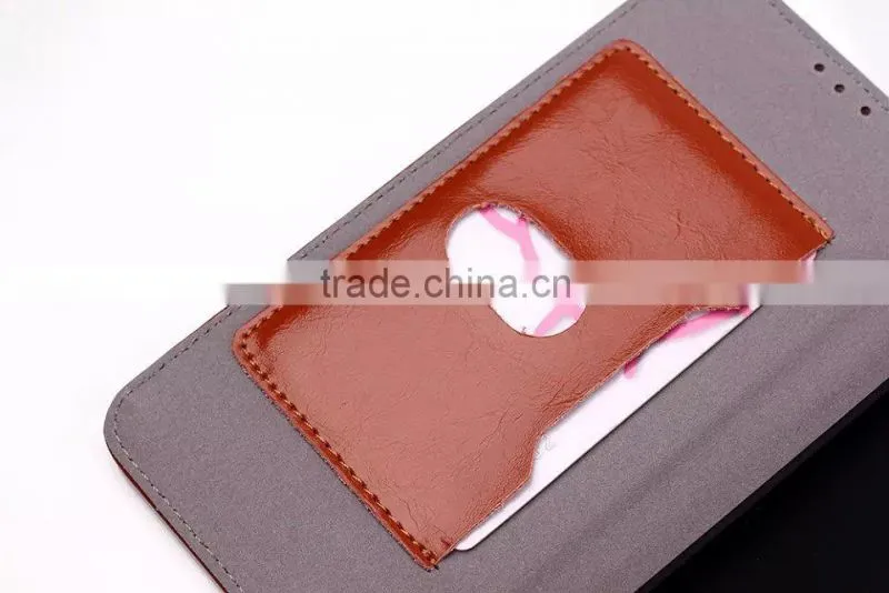 Automatic closing leather cover for Sony Xperia Z2