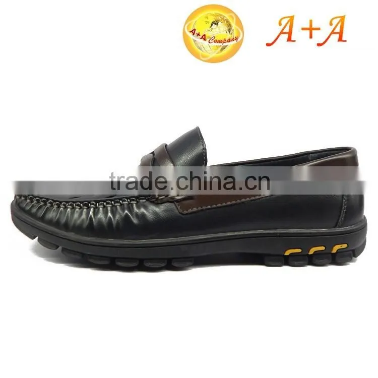 Men fashion style loafers soft flat wholesale shoes