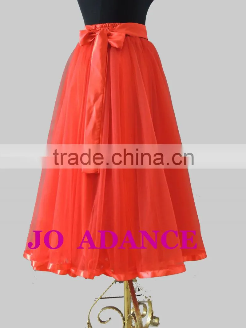 Ballroom dance skirt dance costumes Ms. dance clothing Dance skirt Ballroom skirt
