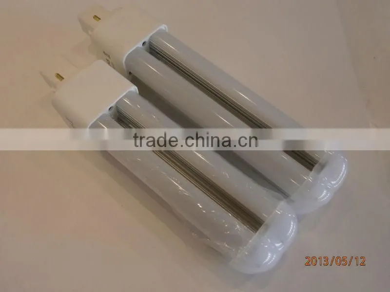 New design 11W led energysaving lamp 360 degree beam angle G24/E27 smd 3014 chip inside