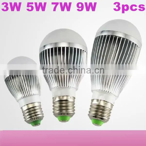 7w hot sell 520lm led bulb e27 dimmable led bulb 6000k electric snow globes
