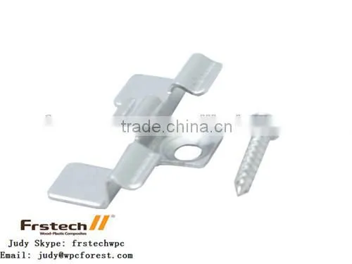 China supplier WPC decking clip for outdoor composite deck