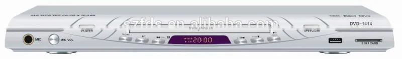Factory supply home DVD Player with USB/SD/FM/SPEAKER/AMP