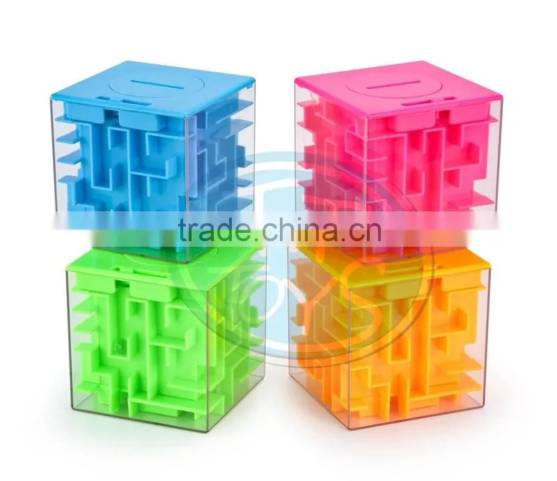 TTToys 2015 Newest Kids Educational Toys Plastic Maze Money Box