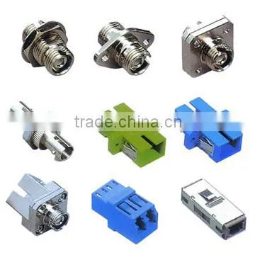 Fiber Optic Adapters SC LC ST MU FC MTRJ E2000 SMA Variable Fiber Optic Connectors For FTTH Network Lan Pon Catv