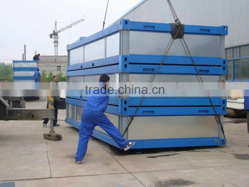 comfortable steel structure best price recycle use living container house