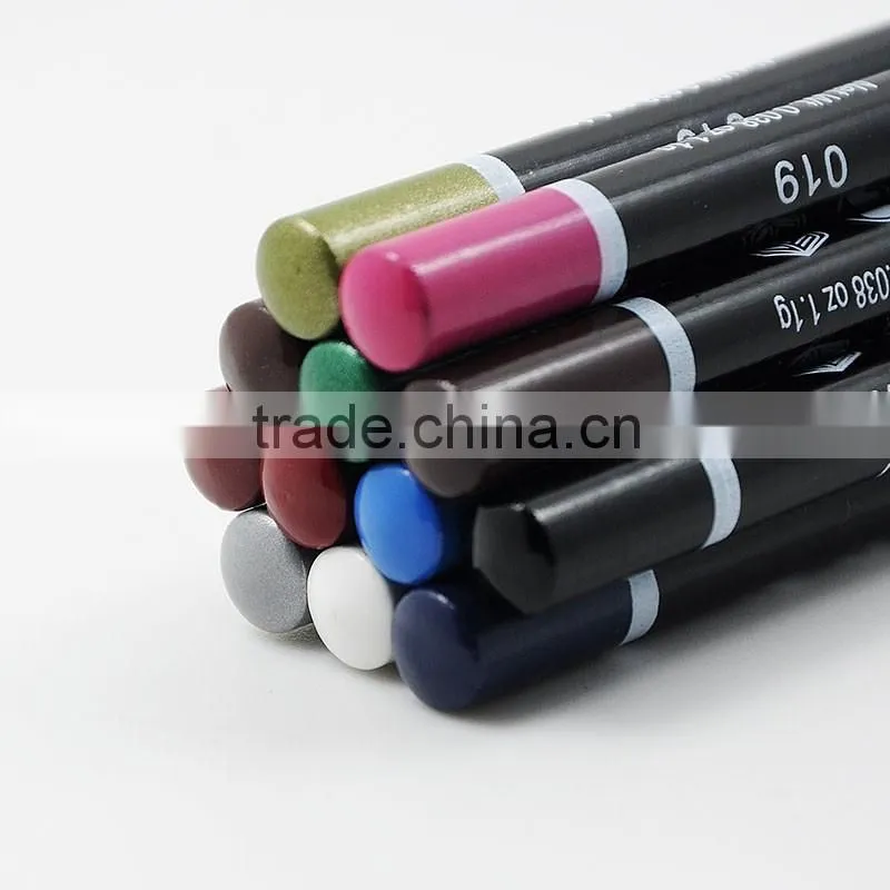 2015 New High Quality Brand Makeup Menow 12 Colors Eye / Lip Liner Pencil