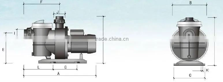 High Performance Pump For Swimming Pool