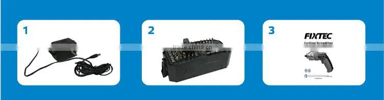4.8v dc motor cordless rechargeable screwdriver & electric drill