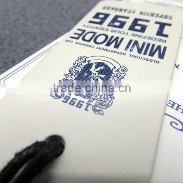 Clothes String Tag Dress Hangtag