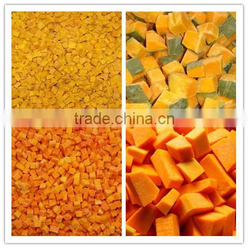 IQF Pumpkin Diced with good quality and best price for sale
