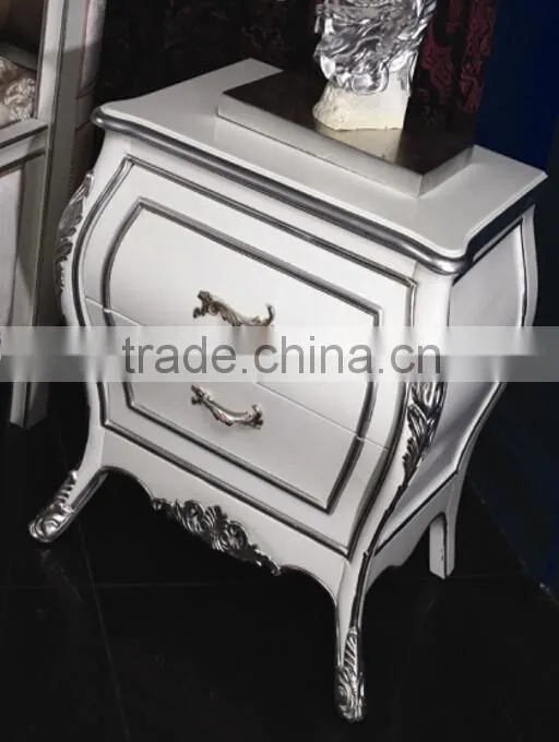 New Classical American type bedroom set Bed Bedside table Wardrobe Dressing table Commode