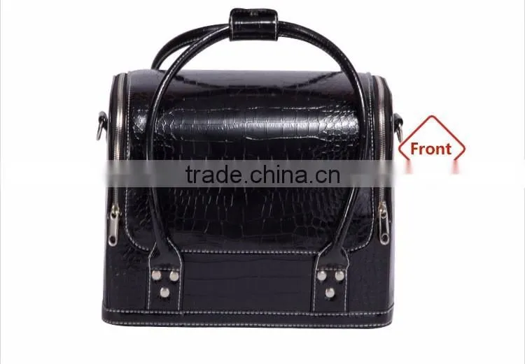 Fashion Pvc Leather Cosmetic Packing Bag Makeup Case
