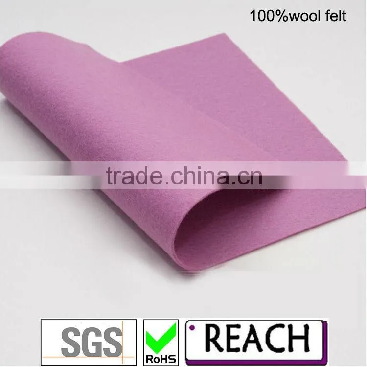 A2 Grade 100% Natural Color Wool Felt In Various Thickness