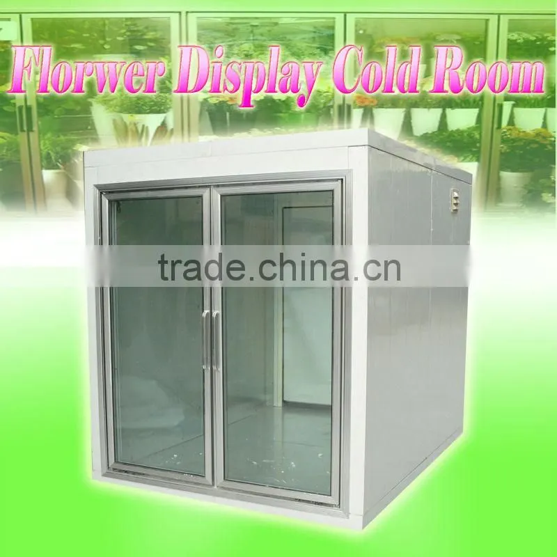 Display cold room for flower