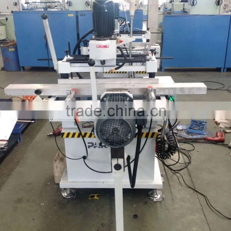 Alu-PVC profile copying-drilling machine- copy router machine with triple spindle -Chinese cnc copy router machines