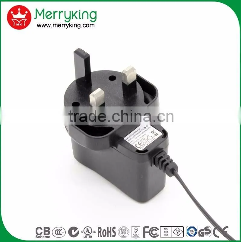 efficiency vi eu plug 2a 7.2v ac dc 14v 1a adapter charger with CE/GS/CB certifications