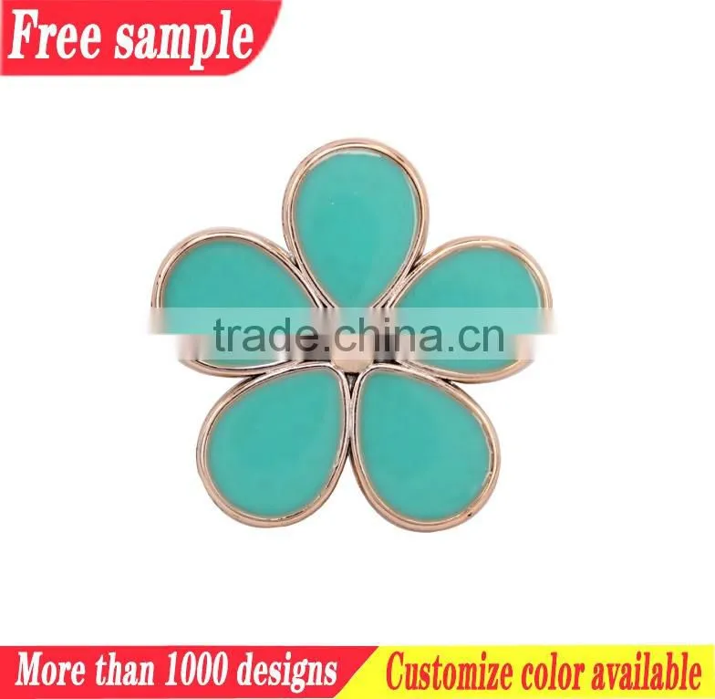 Vivid plastic shoe flower buckle accessories girls shoe accessory plastic flower
