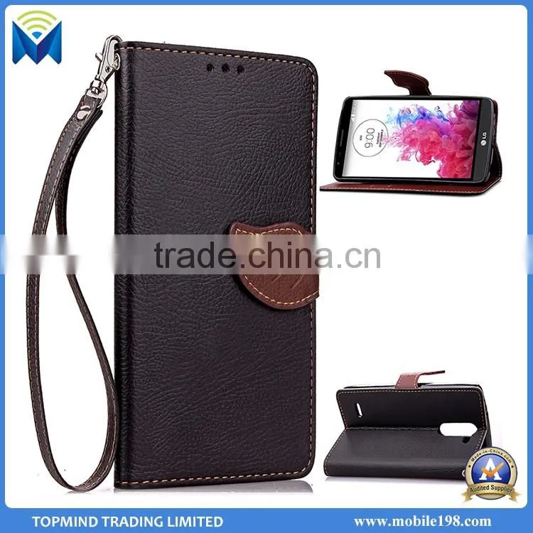 Shockproof Folio Cover PU Leather Case for Samsung Galaxy S6 Edge