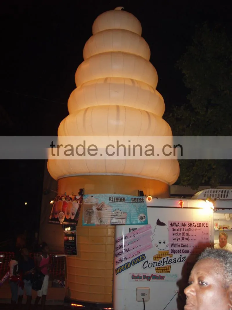 2015 hot sell Inflatable Ice Cream Balloon Advertising Promotion for Sale