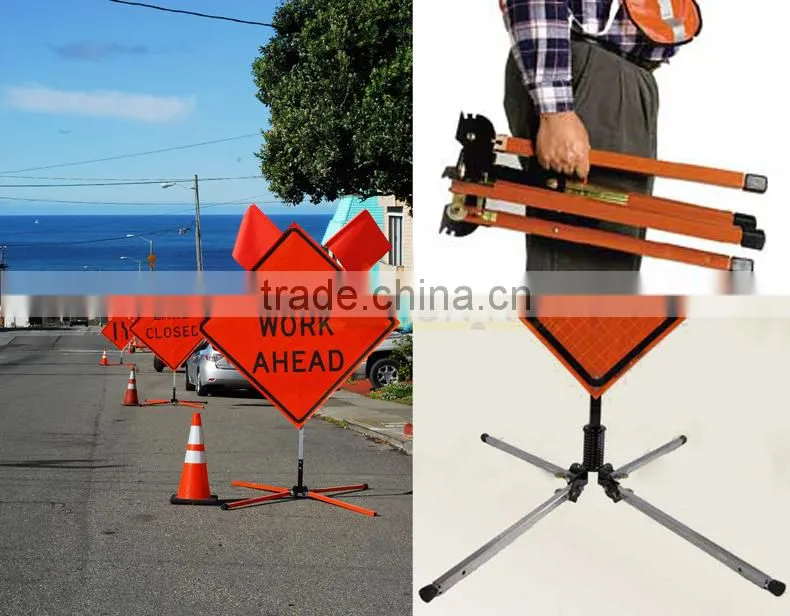ST04 Warning Sign Folding Traffic Signs