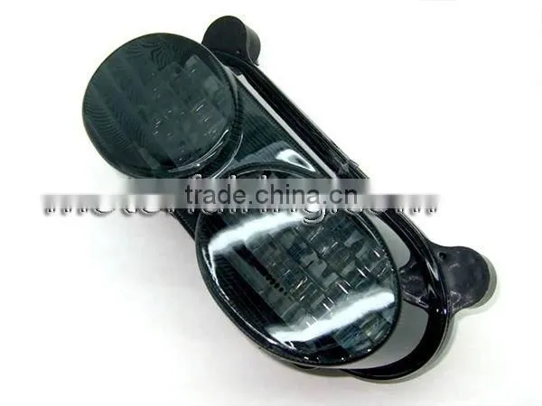ZX-6R Plastic cover tail lights/Motorcycle Smoke LED tail light for Kawasaki ZX6R 98-02