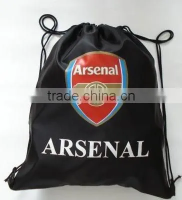 Customized Cotton Drawstring Punch calico drawstring bag